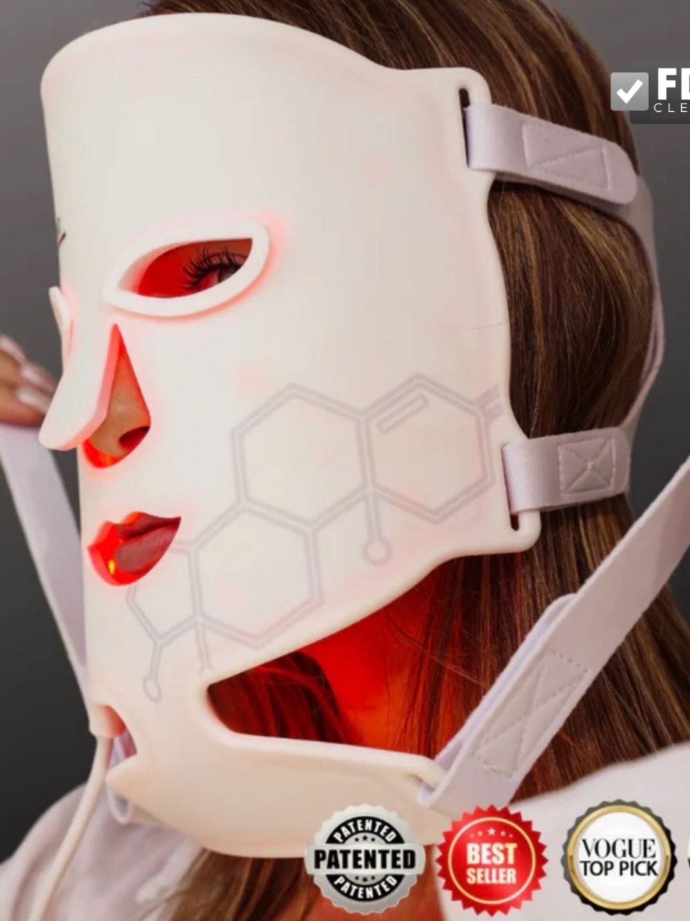 *NIB* RAJANI MD “PlasmaGLO LED Face and Jowl Mask” - Picture 5 of 15